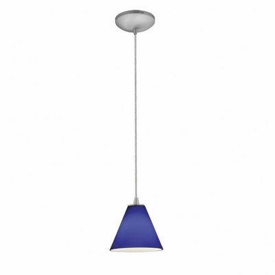 Access Lighting Martini 1 - Light Pendant in  Brushed Steel