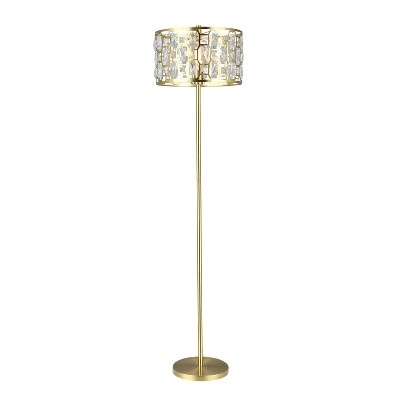 Crystal glam arc deals lamp