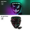 Horror Masks for Halloween Costume ， Glow Mask - Novel and Creepy Role Play - Party Supplies - 4 of 4