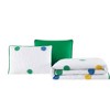 Crayola Textured Pom Pom Quilt Set White - 3 of 4