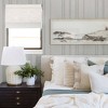 Tempaper & Co. 56 sq ft Anatolia Stripe Textured Peel and Stick Wallpaper by Pure Salt Dark Gray - 4 of 4