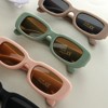 MyKids-Usa Kids Candy Color Square Frame Fashion Sunglasses - 4 of 4