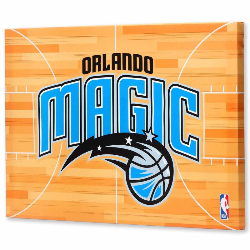 NBA Orlando Magic Court Canvas Wall Sign, 2 of 5