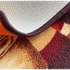 Home Mart Goods Brown Orange Washable Kitchen Mat With Non-Slip Backing - 24"x17" - 4 of 4
