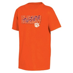 NCAA Clemson Tigers Boys' Short Sleeve T-Shirt - 1 of 3