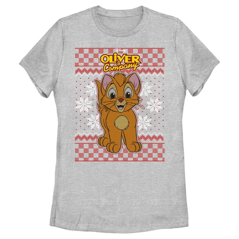 Women's Oliver & Company Christmas Oliver T-Shirt, 1 of 5