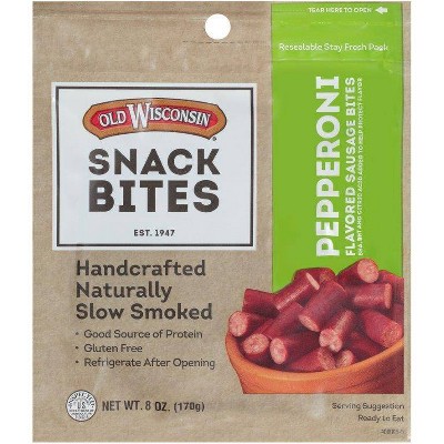 Old Wisconsin Pepperoni Snack Bites - 8oz
