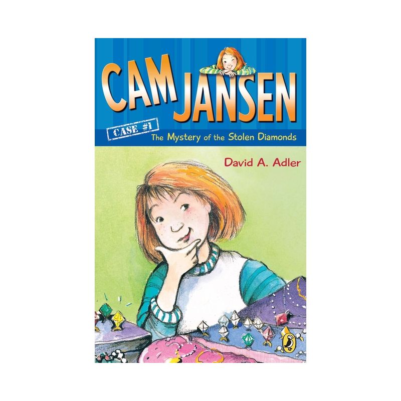 CAM Jansen: The Mystery of the Stolen Diamonds #1 - (Cam Jansen) by  David A Adler (Paperback), 1 of 2
