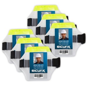 SICURIX Reflective Armband Badge Holder, Pack of 6 - 1 of 4