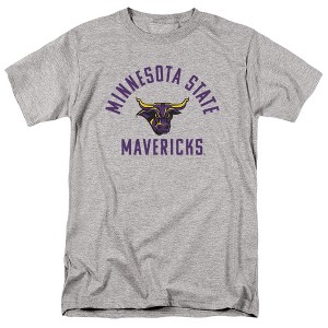 Men's Minnesota State University Mankato Official MSU Mavericks Logo T-Shirt MSU Mavericks Logo - 1 of 4