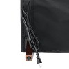 Flash Furniture HERCULES Artemis Upholstered Right Arm Reception Chair, 2 AC Outlets/1 USB/1 USB-C Port and Wood Walnut Legs w/ Adjustable Floor Glide - 4 of 4