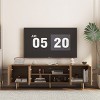 69" Modern TV Stand for 70 Inch TV, Media Console with Fluted Doors and Storage Cabinet for Living Room-3irtyhousy - 3 of 4