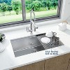 Coucheta Drop-In Workstation Kitchen Sink, 16 Gauge Stainless Steel Topmount, 10" Deep Single Bowl & 6 Accessories - 3 of 4