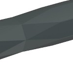 black bronze/polished chrome