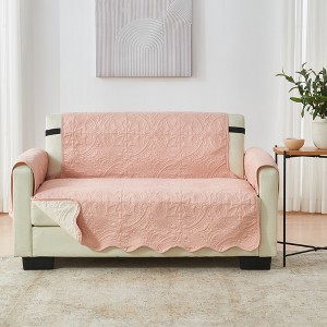 Reversible Quilted Sofa Furniture Protector - Great Bay Home - 1 of 4