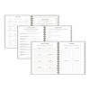 The Everygirl Wellness Planner January - December 2025 Faux Leather 7"x9" Weekly/Monthly Wirebound Olive - 4 of 4