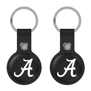 NCAA SEC Universities Insignia Black Airtag Holder 2-Pack - 1 of 4
