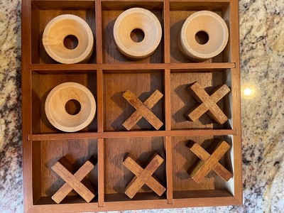 We Games Tic Tac Toe Wooden Board Game, Patio Decor, Outdoor Games,  Backyard Games, Camping Games, Outside Games, Birthday Gifts, Living Room  Decor : Target