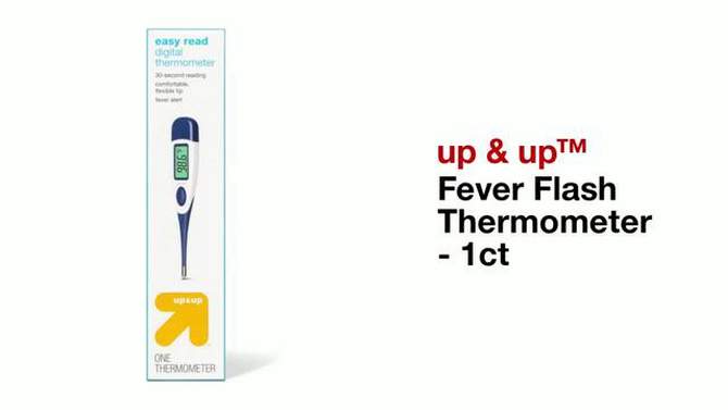 Fever Flash Thermometer - up &#38; up&#8482;, 2 of 7, play video