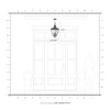 Livex Lighting Adams 3 - Light Pendant in  Black/Brushed Nickel - 4 of 4