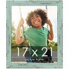 PosterPalooza | Shabby Chic Green Picture Frame - UV Acrylic, Foam Board Backing, Hanging Hardware - 2 of 4