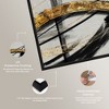 Art Remedy Golden Swirls Modern Minimal Abstracts Framed - 4 of 4