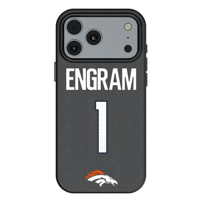 NFL Denver Broncos Players Game Tactic MagSafe Compatible Cell Phone Case for Apple iPhone 17 Series