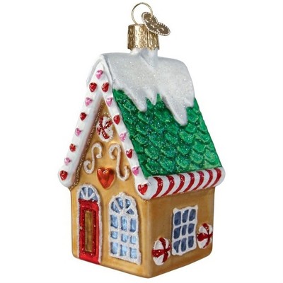 Old World Christmas Glass Blown Ornament for Christmas Tree, Cookie Cottage