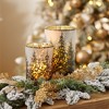 Melrose Frosted Pine Candle Holder (Set of 2) - 3 of 3