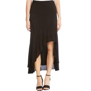 Karen Kane Womens Raw-Hem Tiered Skirt - 1 of 1