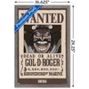 Trends International One Piece - Gol D Roger Wanted Poster Framed Wall Poster Prints - 3 of 4