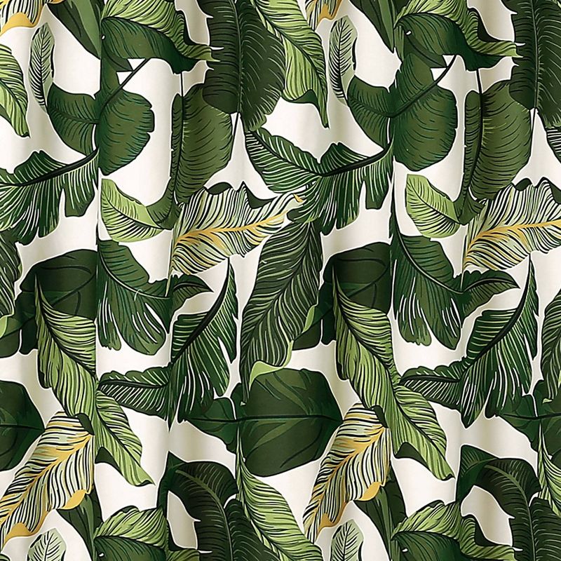 72&#34;x72&#34; Tropical Paradise Shower Curtain Green - Lush D&#233;cor, 4 of 9