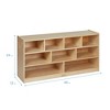 ECR4Kids Mobile Block Storage Cart, Large, Classroom Furniture - 2 of 4