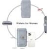 Clotth Womens RFID Blocking Trifold Wallet - Large Capacity,Secure Closure - Easy to Use Credit Card Organizer for Daily Use and Travel - 3 of 4