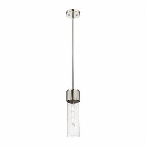 Bolivar - 1 Light Pendant In Industrial Style-13.5 Inches Tall and 4 Inches Wide - 1 of 1