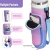 BABYYER Water Bottle Carrier Bag with Phone Pocket, Adjustable Shoulder and Handheld Strap for 40 oz Tumbler - 3 of 4
