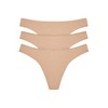 OnGossamer Women's Cabana Cotton Hip G Thong 3 Pack - 3 of 3