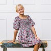 Hope & Henry Girls' Short Bubble Sleeve Smocked Dress, Toddler - 4 of 4