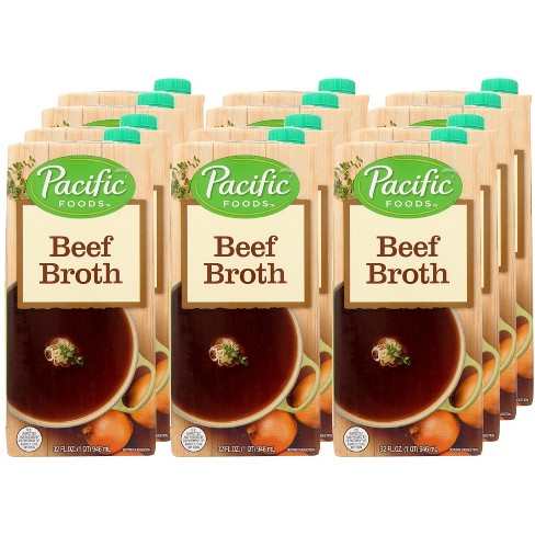 PACIFIC NATURAL FOODS Organic Low Sodium Beef Broth, 32 fl oz