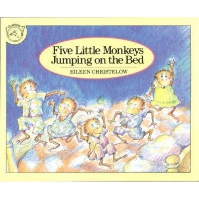 Five Little Monkeys Jumping on the Bed - (Five Little Monkeys Story) by  Eileen Christelow (Paperback)