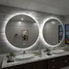 Apmir Super Bright Back LED Lighted Anti-Fog Round/Oval Wall Mirror with Tempered Glass & 3-Year Warranty - 3 of 4