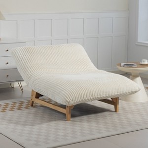 Hrinhom 29.1"W Bean Bag Chair,Corduroy Single Sofa - 1 of 4