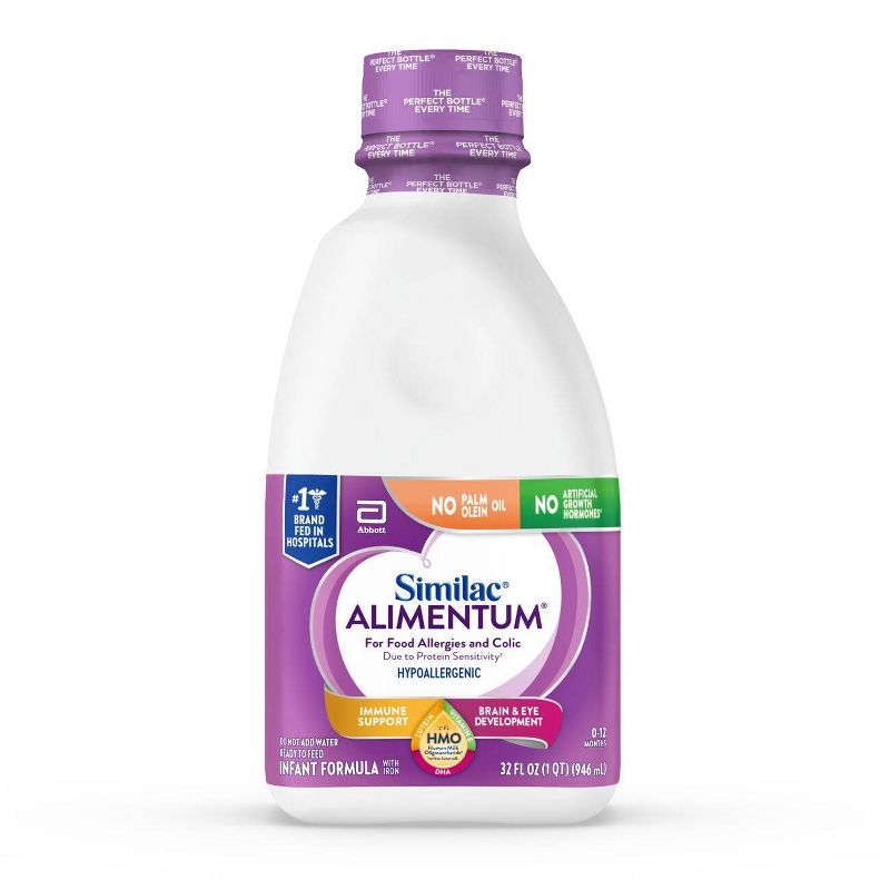 Similac Alimentum with 2-FL HMO Ready to Feed Infant Formula - 32 fl oz, 1 of 16