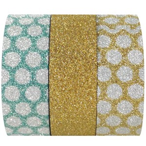 Wrapables Bright Dots Japanese Washi Masking Tape (Set of 3) - 1 of 3