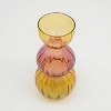 YONWAY  Bubble Vase Candle Holder Stand Pillar Candles Holders Crystal Glass Flower Vases Decorative for Table Centerpiece Home Wedding Party Decor. - 3 of 4