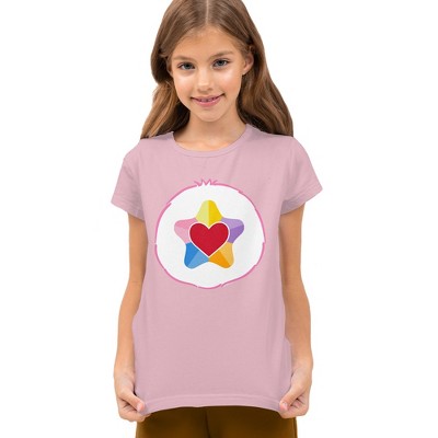 Boys' Short Sleeve Care Bears True Heart Bear Belly T-Shirt