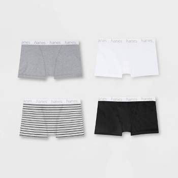 Women's Hanes 47HUSB Comfort Soft Brief Panty - 4 Pack (Black 7