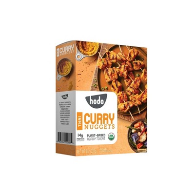 Hodo Plant-Based Organic Vegan Thai Curry Nuggets - 8oz