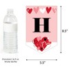 Big Dot of Happiness Happy Valentine's Day - Valentine Hearts Party Bunting Banner - Party Decorations - Happy Valentine's Day - 3 of 4
