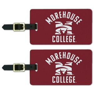 Morehouse College Maroon Tigers Logo Luggage ID Tags Suitcase CarryOn Cards  Set of 2 - 1 of 4